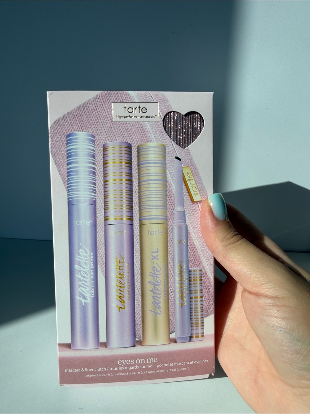 tarte Eyes On Me Mascara & Liner Set - Lavender
